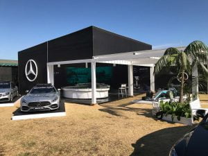 Mercedes Benz Star Bar Shipping Container Hospitality Activation Australian Grand Prix 5