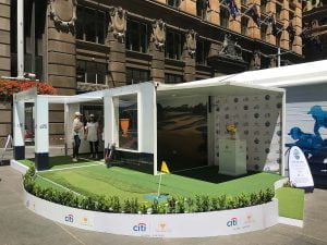 Presidents Cup Shipping Container Activation 8
